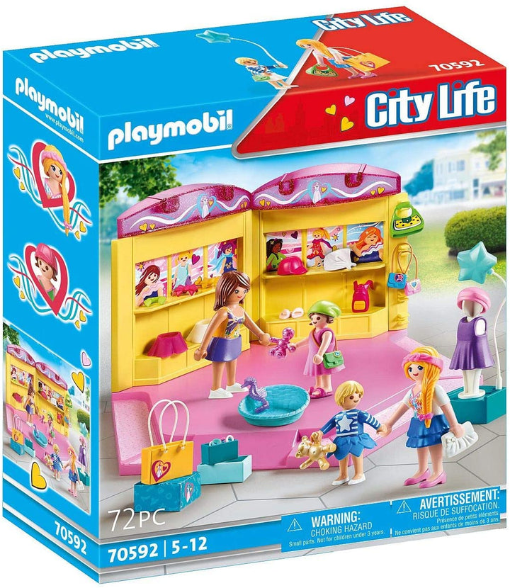 Playmobil 70592 City Life negozio di moda per bambini