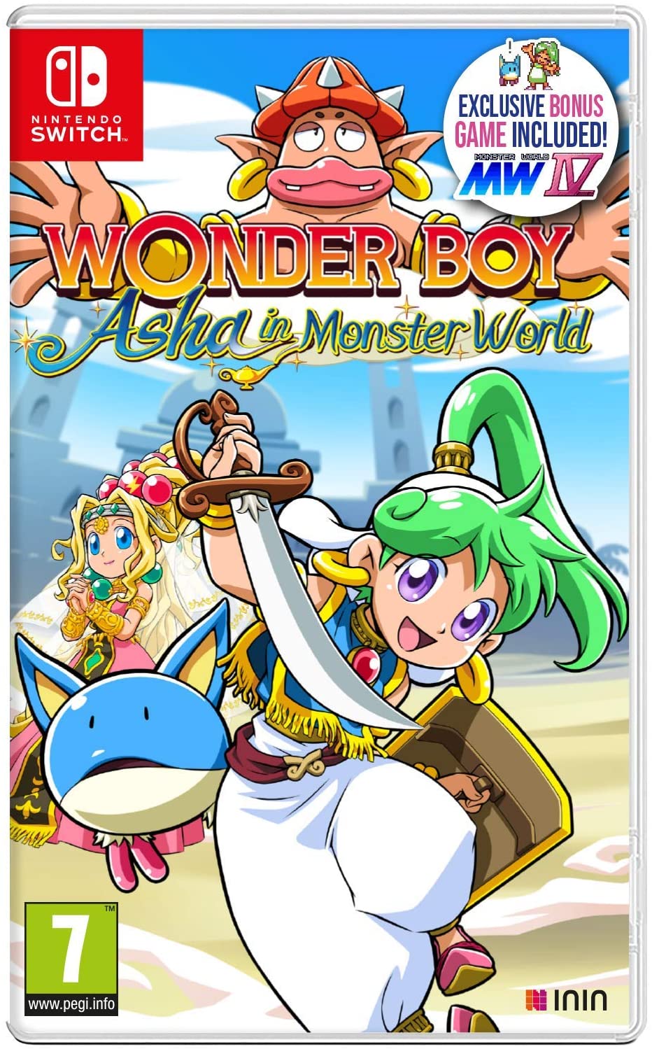 Wonder Boy Asha nel mondo dei mostri (Nintendo Switch)