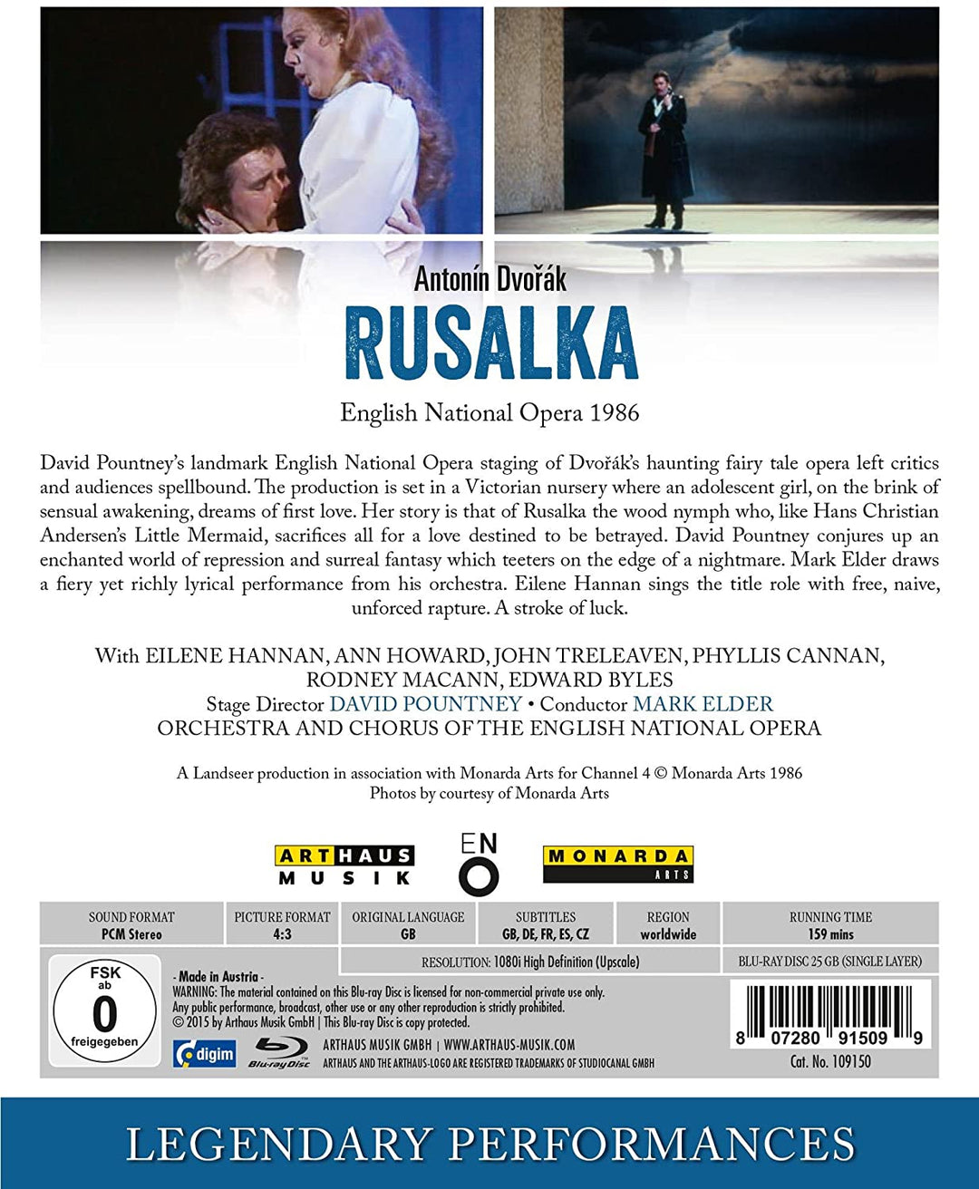 Rusalka [2015] - Drama/Fantasy [Blu-ray]