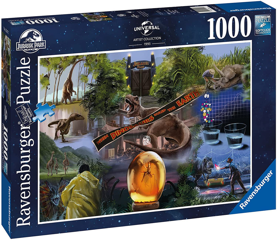 Ravensburger 17147 Jurassic Park Movie Poster 1000pc