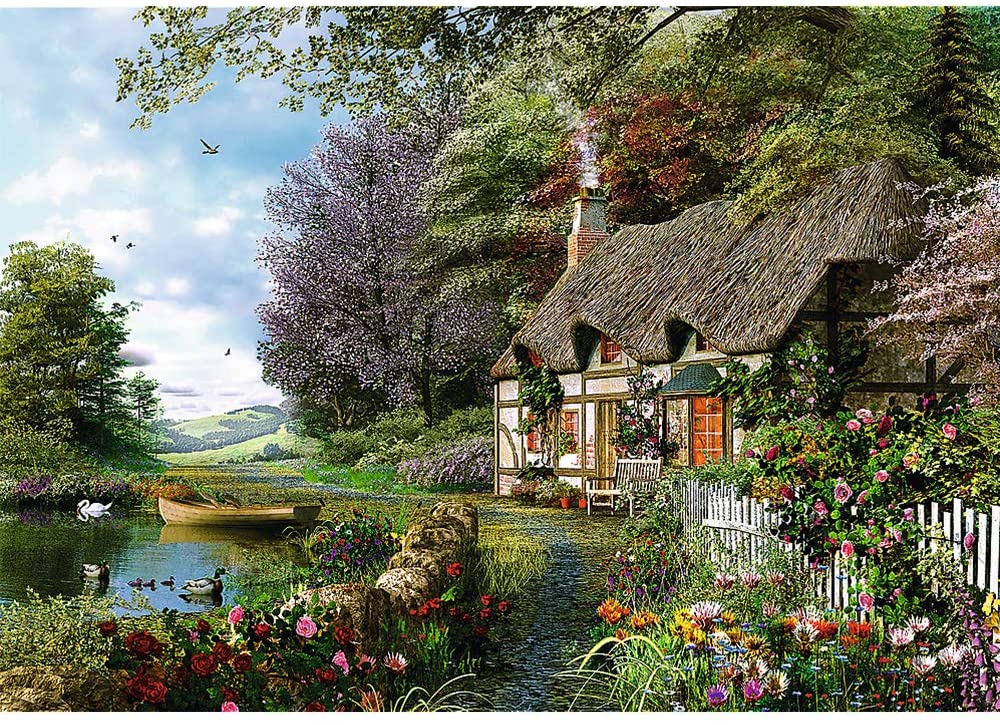 Trefl TR10297 Puzzle Charming Nook (1000 Teile), Verschiedene