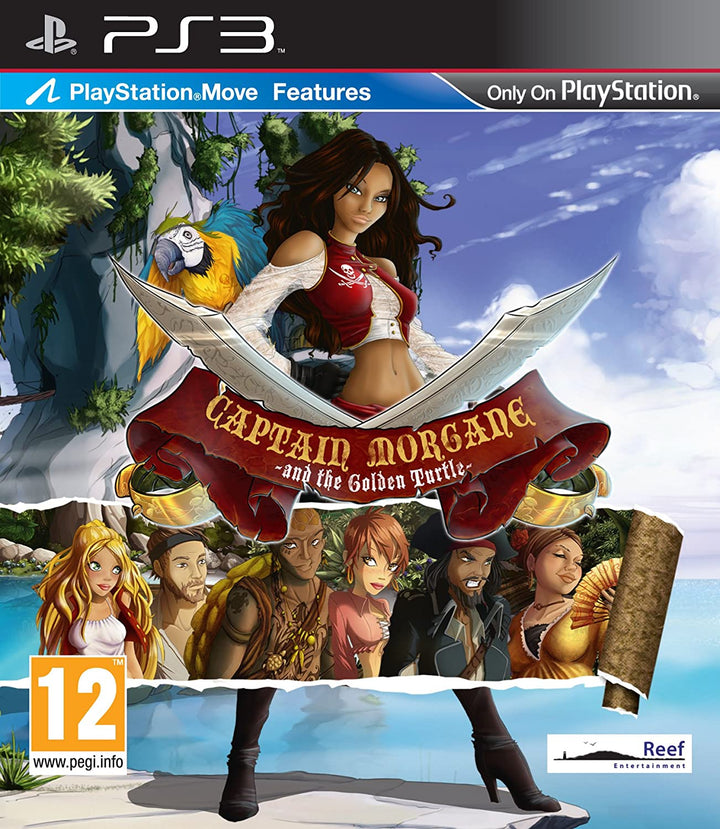 Captain Morgane und die goldene Schildkröte PS3