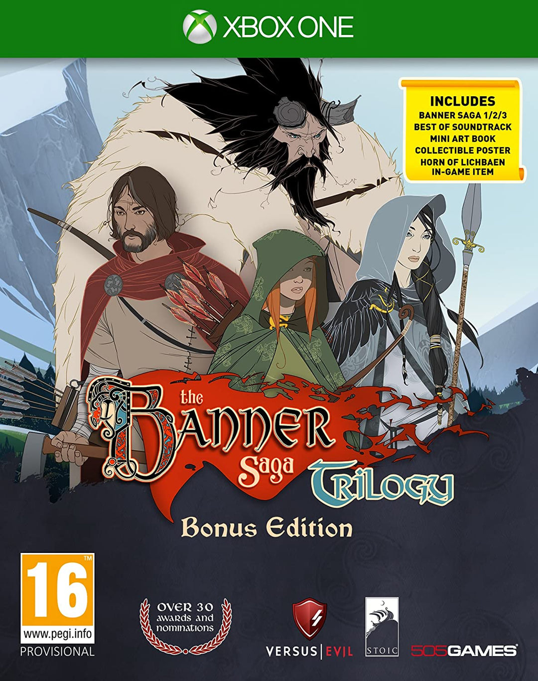 Die Banner Saga Trilogy Bonus Edition (Xbox One)