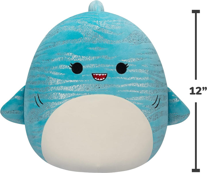 Squishmallows 12" Lamar - Blue Whale Shark