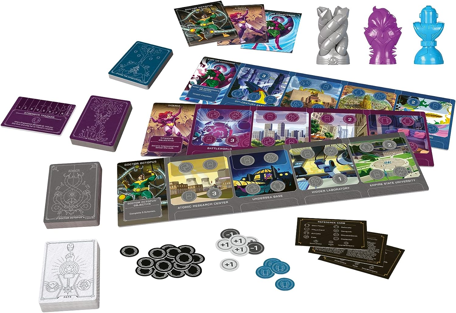 Ravensburger Marvel Villainous Twisted Ambitions Strategie-Brettspiel 8