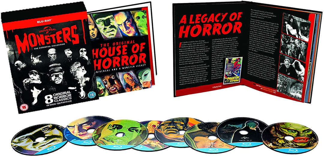 Universal Classic Monsters – The Essential Collection [Blu-ray]