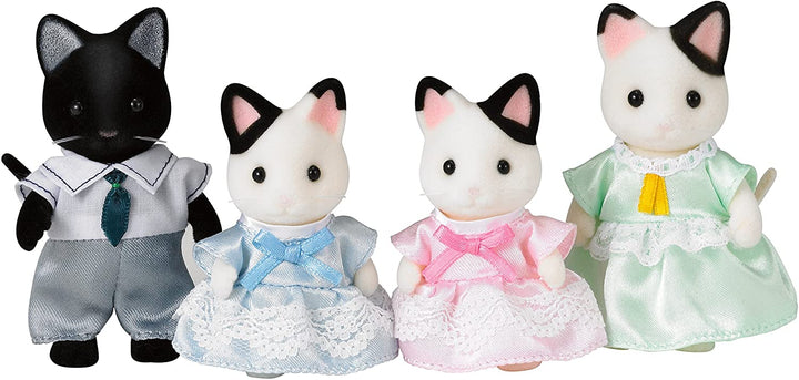 Sylvanian Families - Tuxedo Cat Family