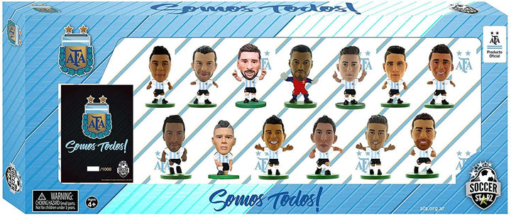 SoccerStarz ARGTP18 Argentina 13 Player Team Pack 2018 Edition Figure - Yachew