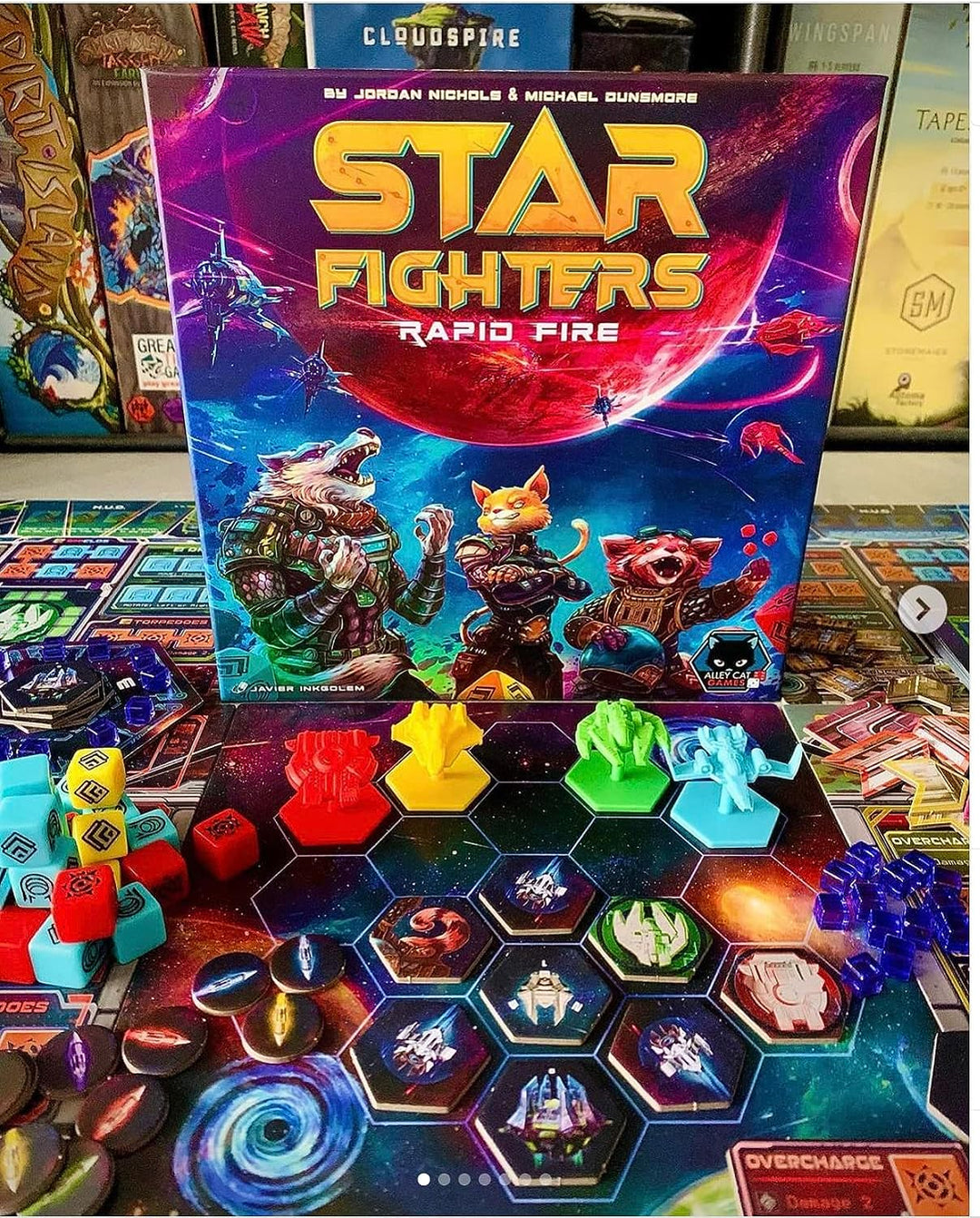 Star Fighters: Rapid Fire Brettspiel