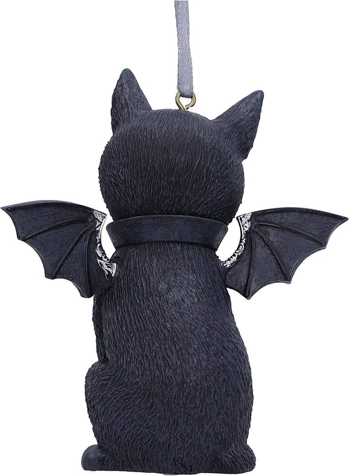 Nemesis Now Malpuss Black Bat Cat Hanging Decorative Ornament 9.2cm