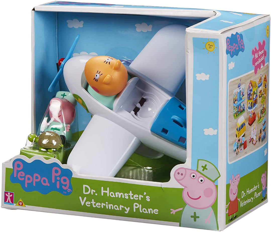 Peppa Pig 07349 Dr Hamster Veterinärflugzeug