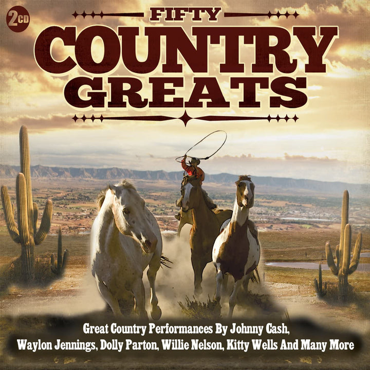 Fünfzig Country-Größen [Audio-CD]