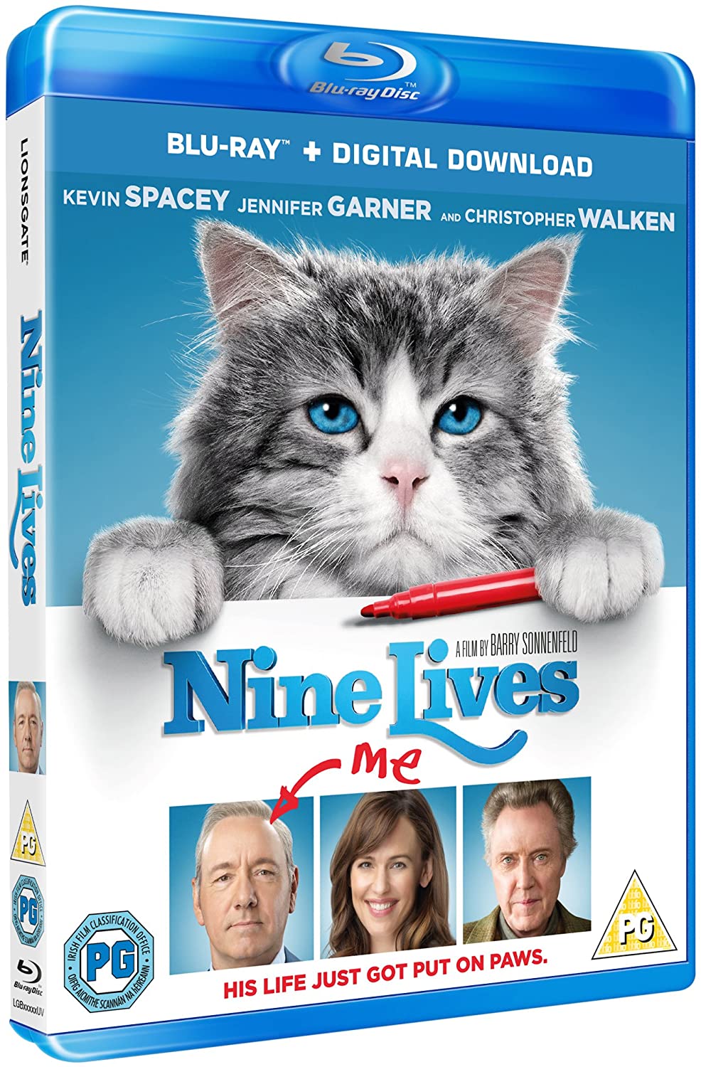 Nueve vidas [Blu-ray] [2016]