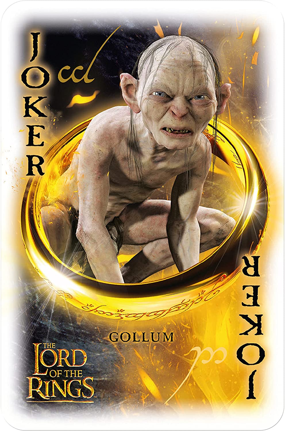 The Lord of The Rings Waddingtons Number 1 Playing Cards Game