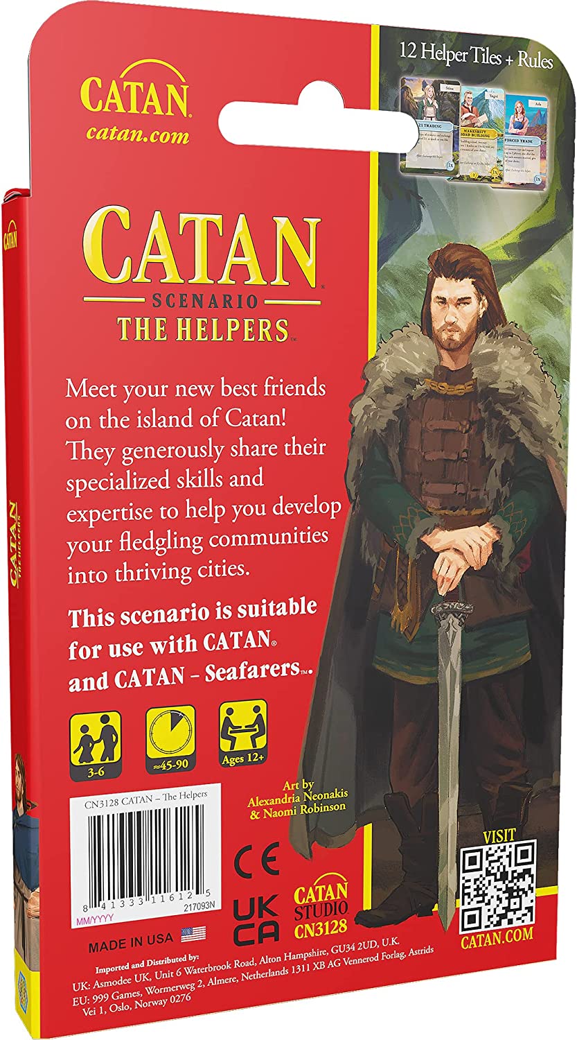 Catan Scenarios: The Helpers Expansion for Catan Board Game 4
