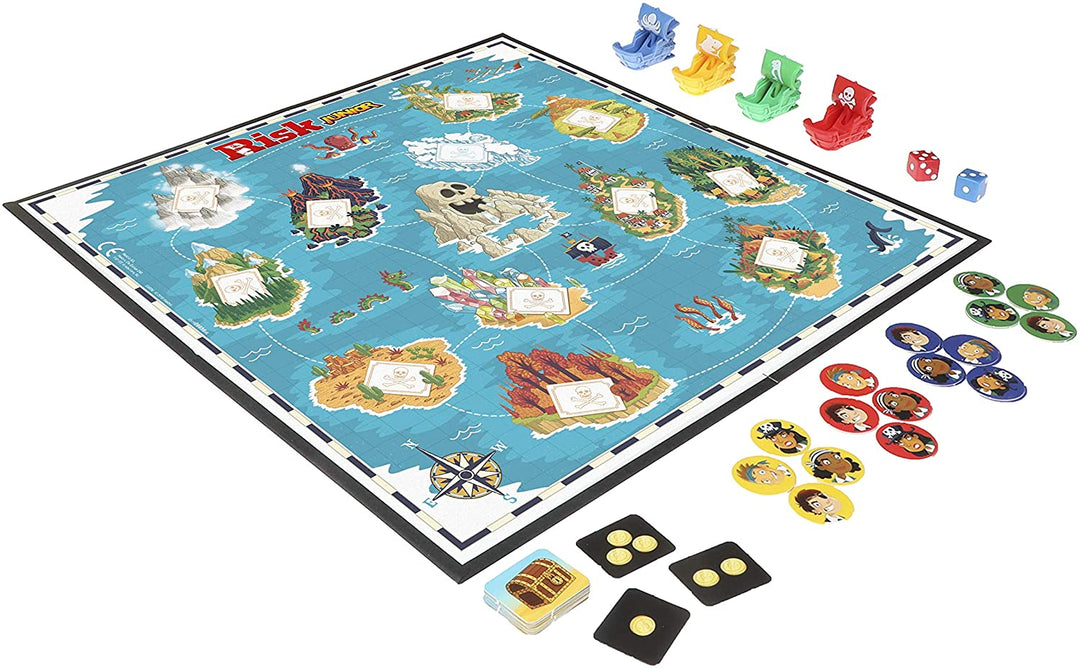 Risk Junior Game Strategia Gioco da tavolo Introduzione per bambini al classico gioco di rischio