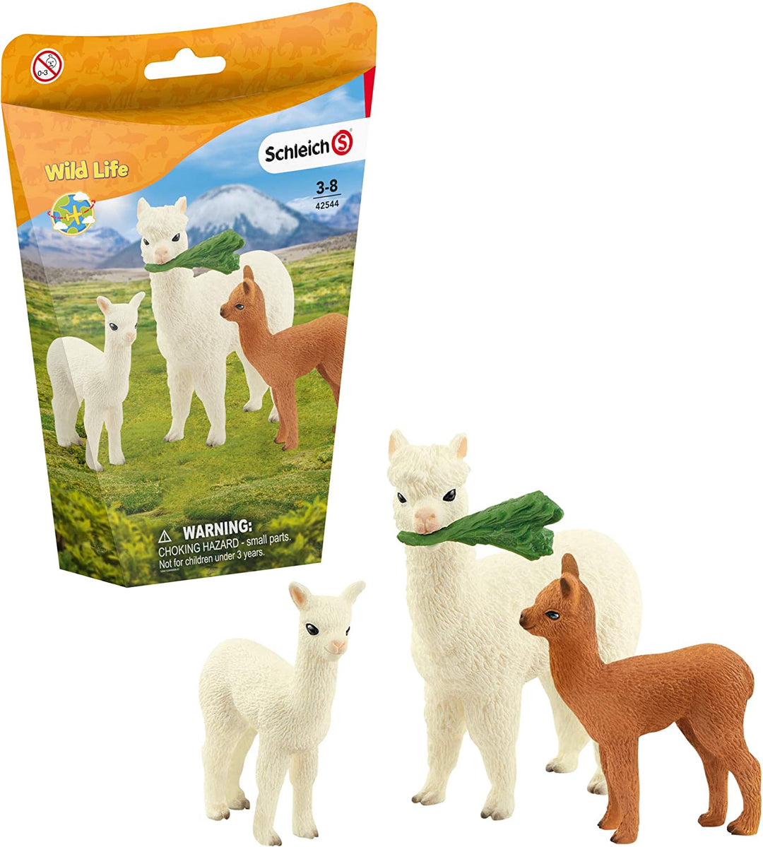 Schleich 42544 Wild Life Alpaka Set