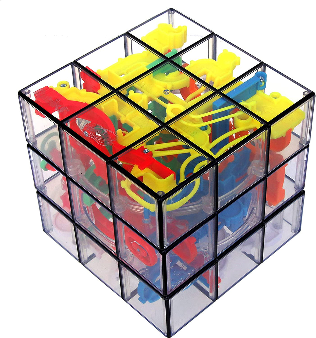 Rubik's Perplexus Fusion 3 x 3, anspruchsvolles Puzzle-Labyrinth-Geschicklichkeitsspiel, für Erwachsene u