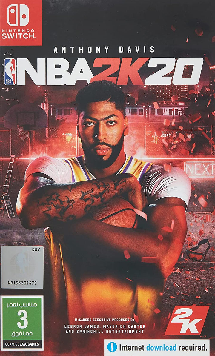 NBA 2K20 (Nintendo-schakelaar)