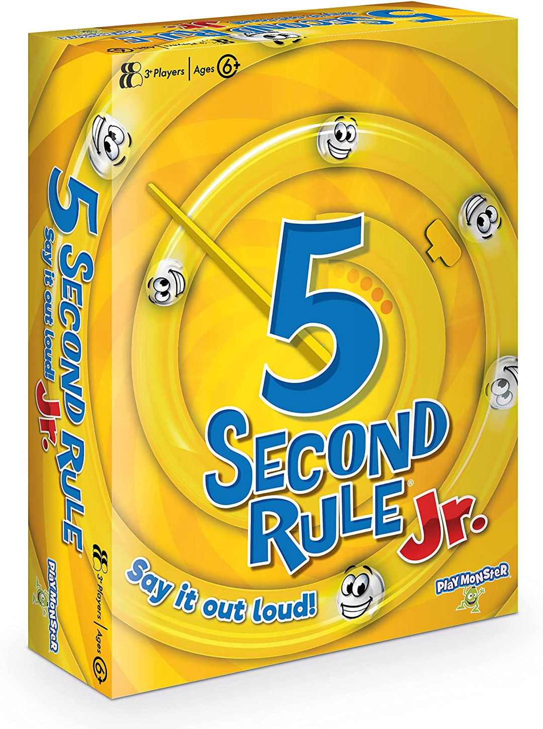 PlayMonster GF002 5 Second Rule Junior Family Card Game, Multi