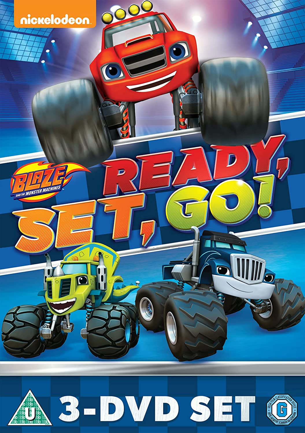 Blaze And The Monster Machines: Ready, Set, Go Collection - Adventure [DVD]