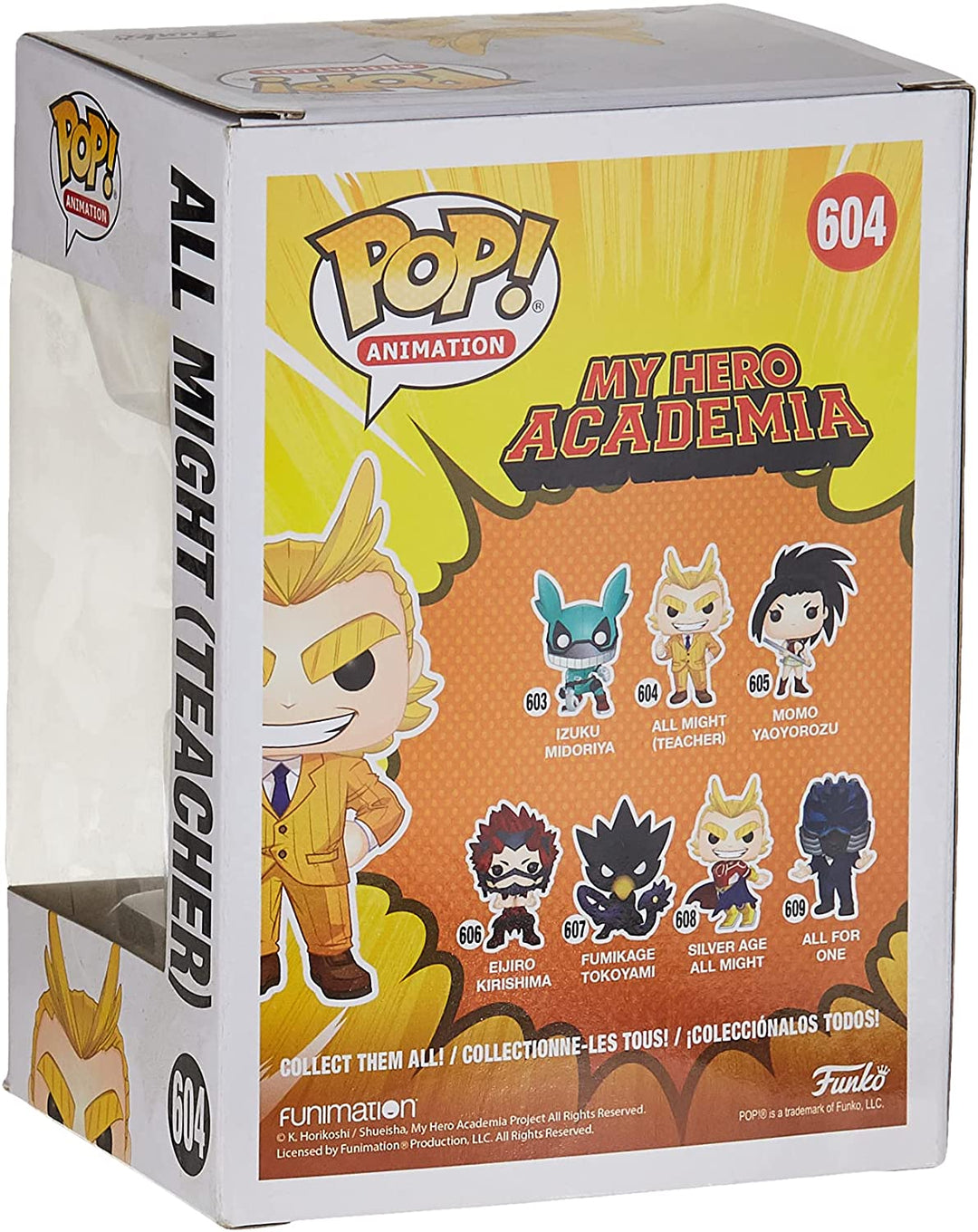 My Hero Academia All Might (Lehrer) Funko 42932 Pop! Vinyl Nr. 604