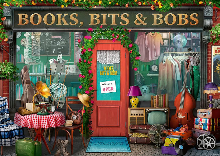 Ravensburger Books, Bits &amp; Bobs 1000-teiliges Puzzle für Erwachsene und Kinder Ag