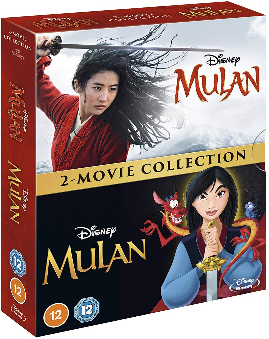 Mulan Live Action/Mulan Animation Double Pack BD - Musical/Family [Blu-ray]