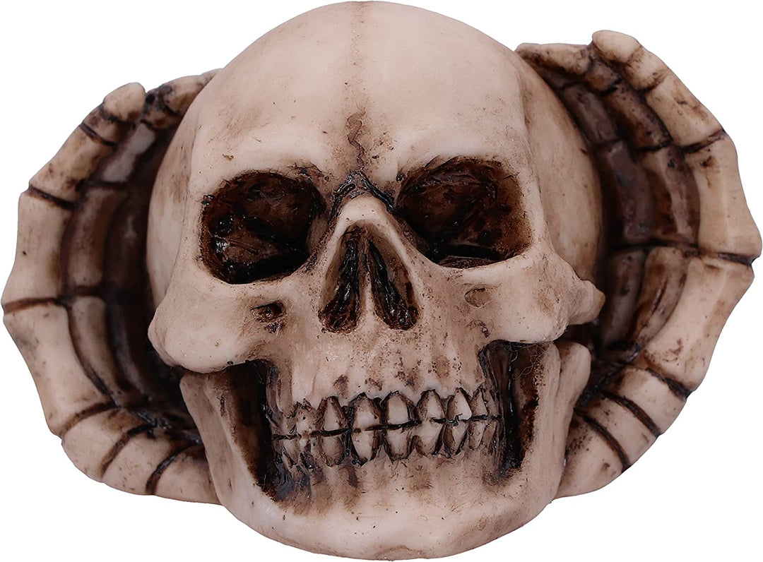 Nemesis Now Three Wise Skulls 7,6 cm, Harz, Beige