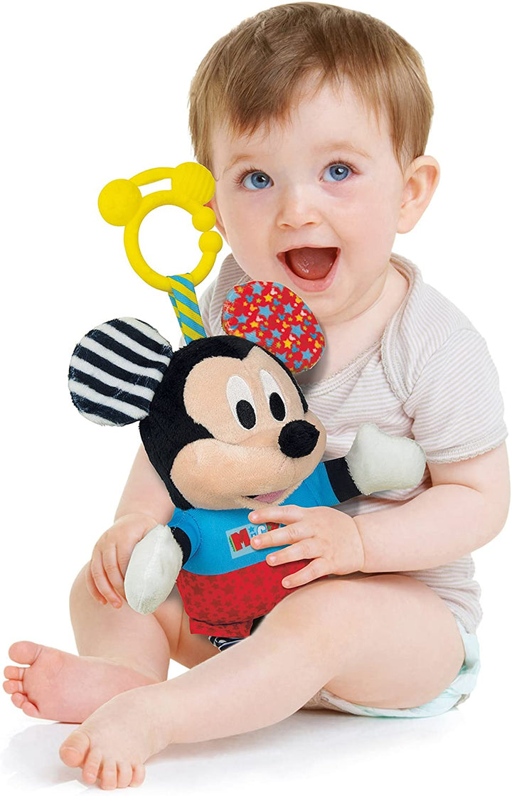 Clementoni 17165 Disney Baby-Mickey First Activities Plüsch