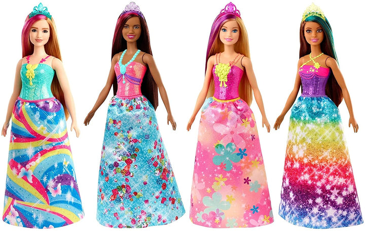 Mattel 900 GJK12 EA Dreamtopia Princesses Asstd, multicolor