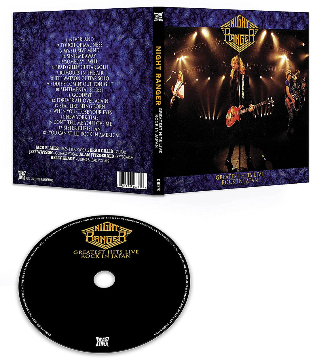 Night Ranger – Rock In Japan – Greatest Hits Live [Audio CD]