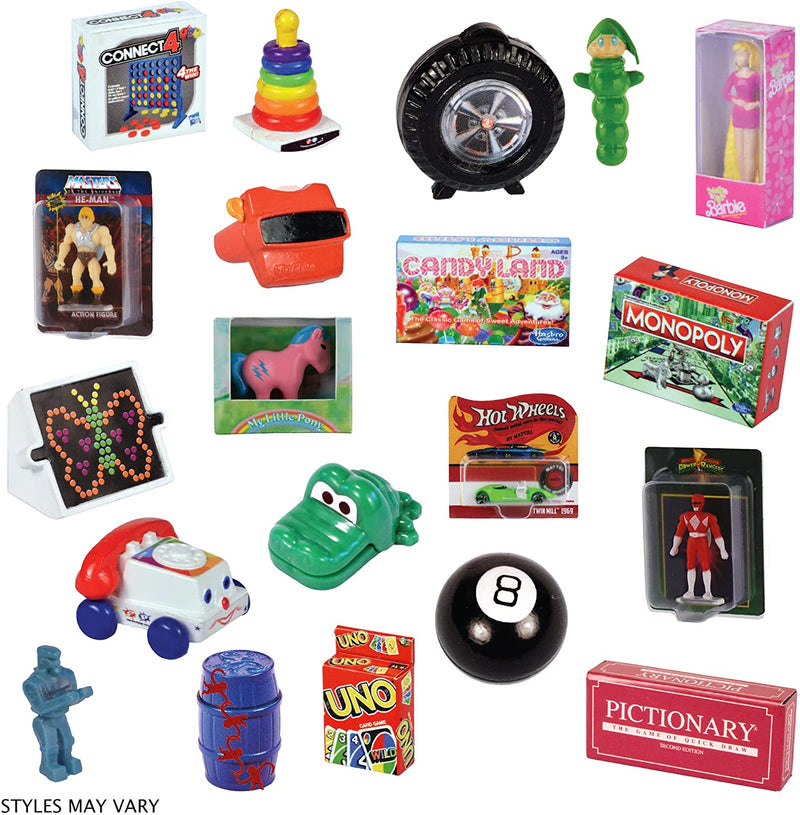 Micro Toybox Collectibles 20 pack- Styles Vary mini toys to collect, swap, display with surprise toys inside 5101-20