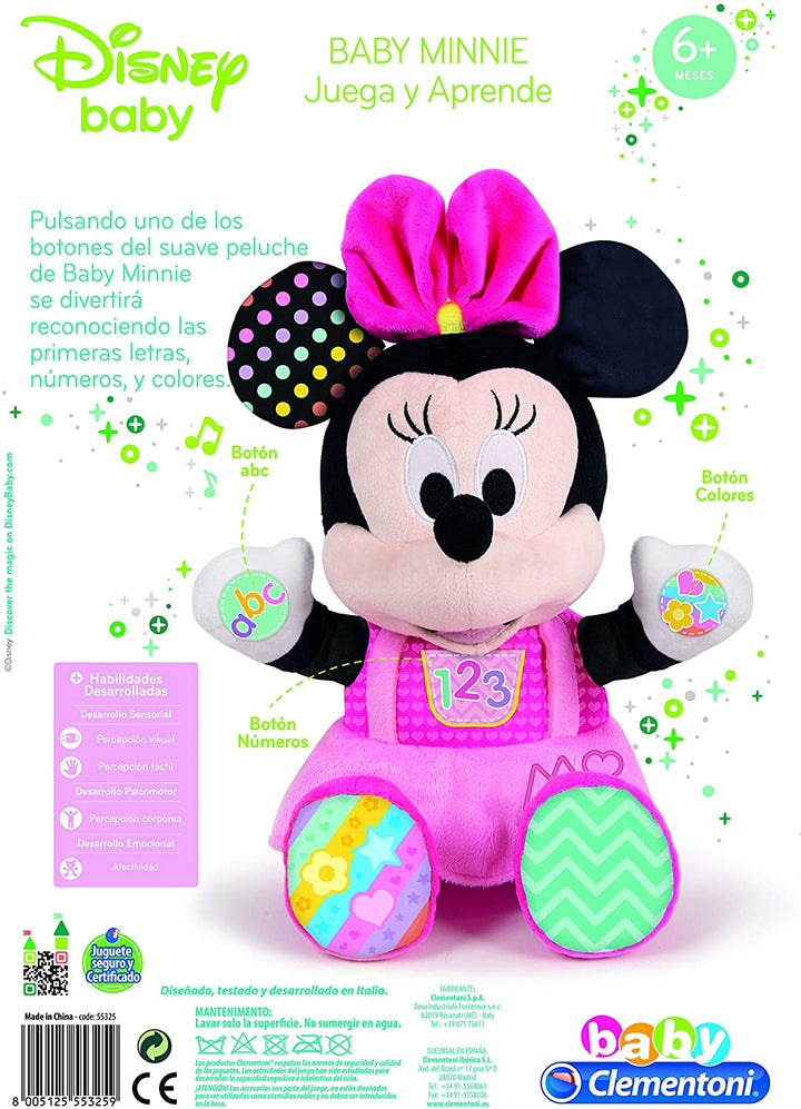 Baby Disney – Baby Minnie Plush (Clementoni 55325)