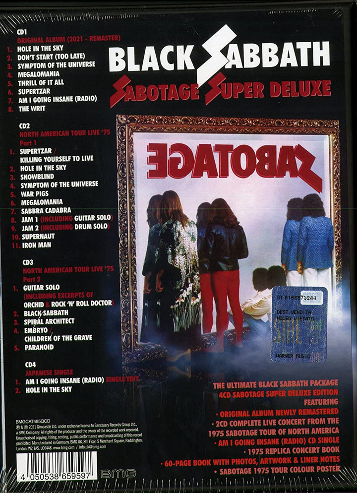 Black Sabbath – Sabotage (Super Deluxe [Audio CD]