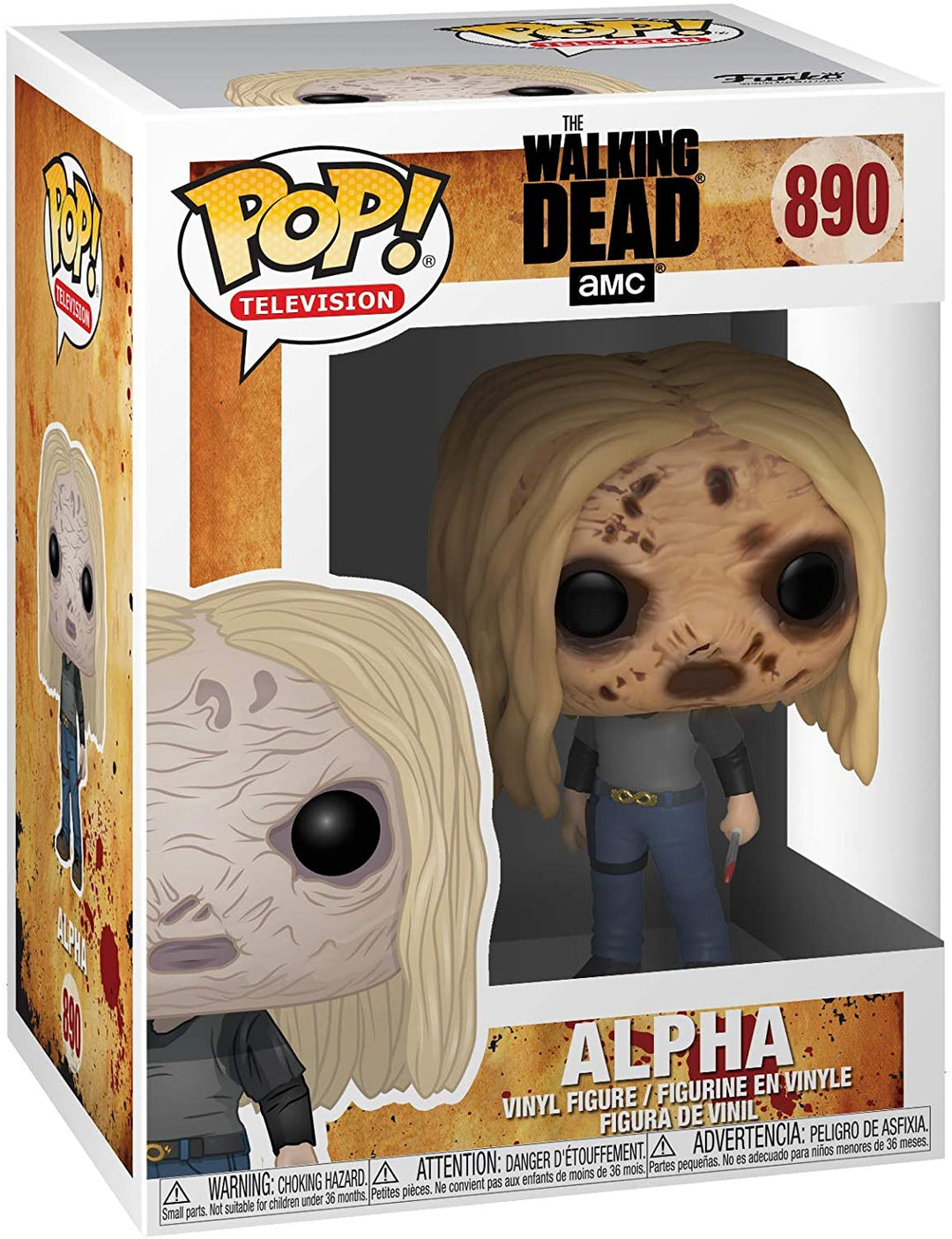 The Walking Dead Alpha Fubko 43535 Pop! Vinilo n. ° 890