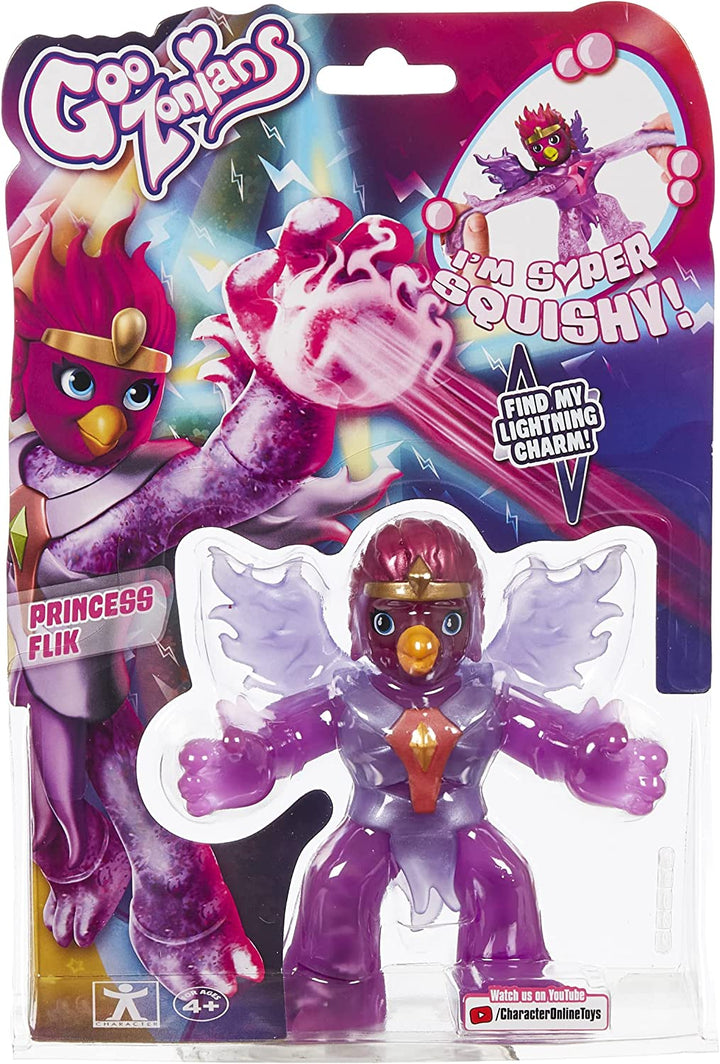 Goozonians Hero Pack Princess Flik, Stretchy, Squishy Toy for Girls, Discover Hi