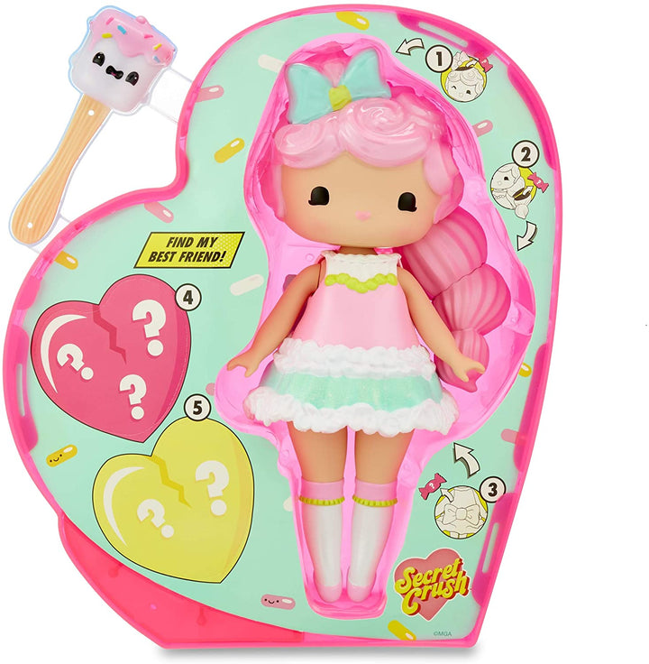 Secret Crush Sammelpuppen für Mädchen – Überraschungen und Zubehör zum Auspacken – Pippa Posie große Puppe