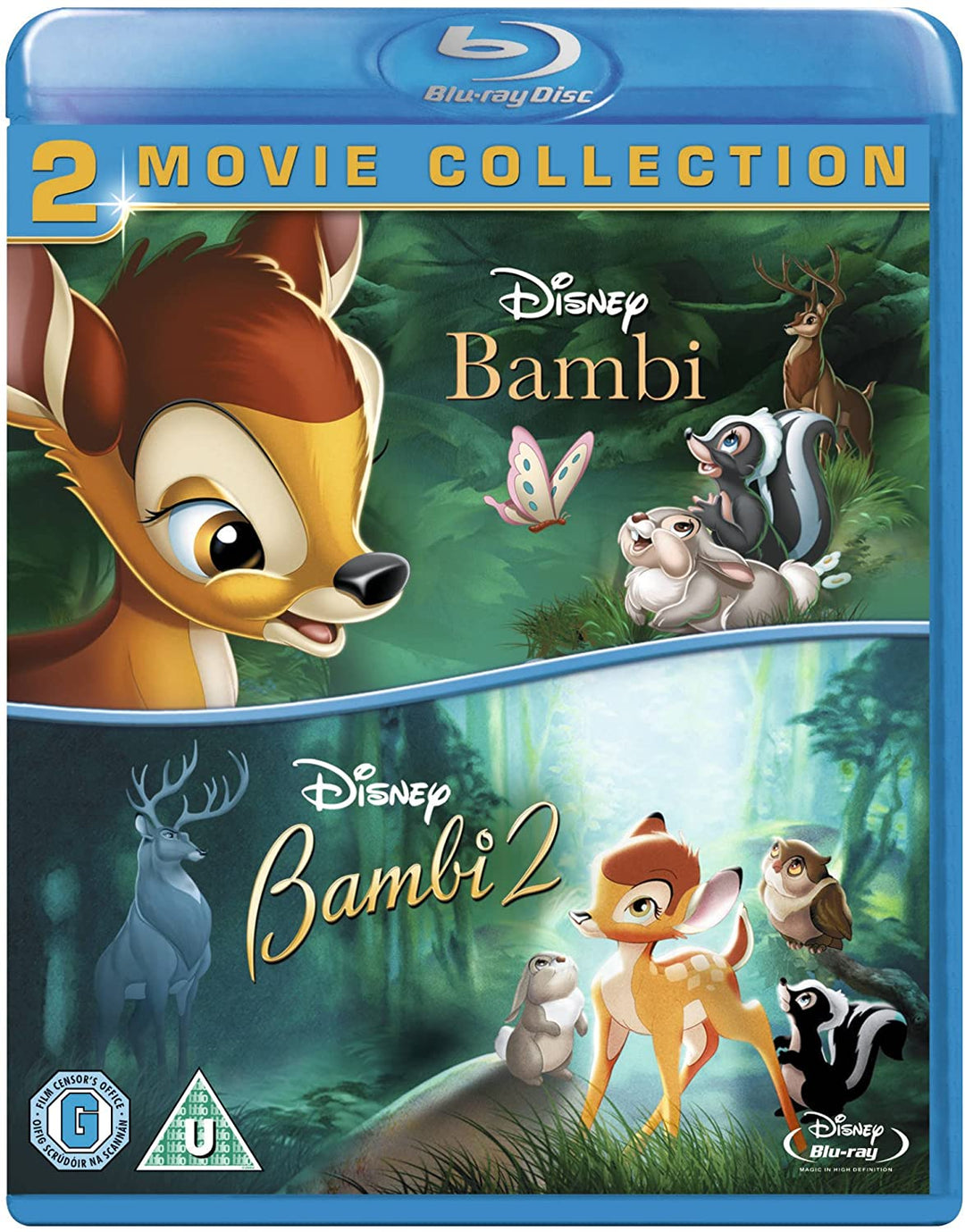 Bambi / Bambi 2 [Blu-ray] [1993] [Région gratuite]