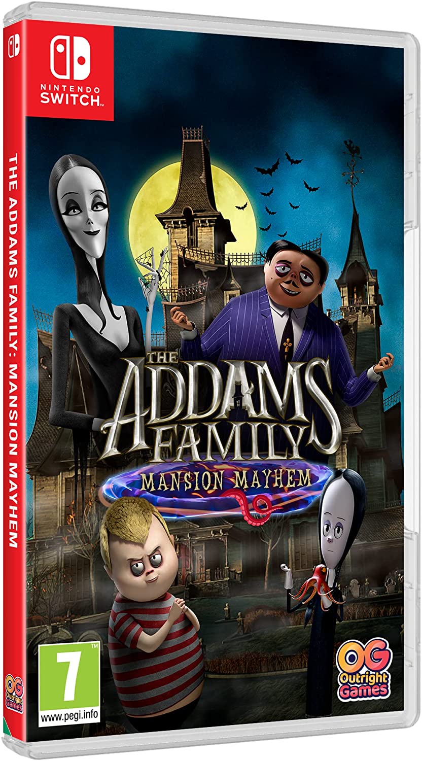 Die Addams Family: Mansion Mayhem (Nintendo Switch)