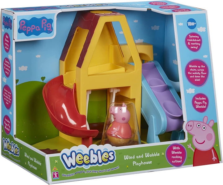 Peppa Pig Weebles Wind &amp; Wackelspielhaus 07483