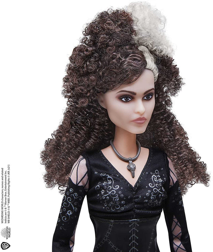 Harry Potter Bellatrix Lestrange Puppe – Sammlerpuppe mit der Signatur des schwarzen Dr