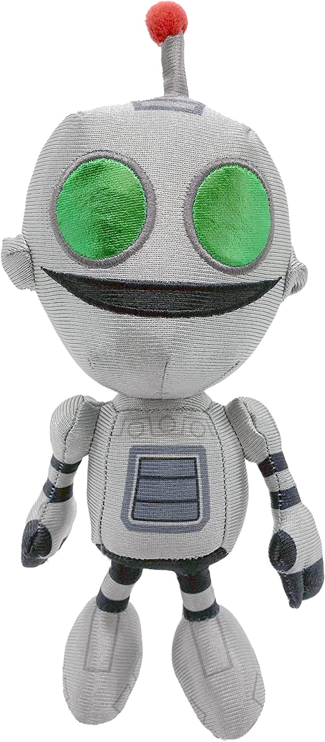 JINX Ratchet & Clank: Rift Apart Clank Small Plush, 7.5-in Stuffed Figure from P