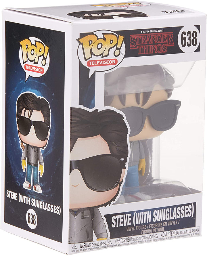 Une série originale Netflix Stranger Things Steve avec lunettes de soleil Funko 30877 Pop! Vinyle #638