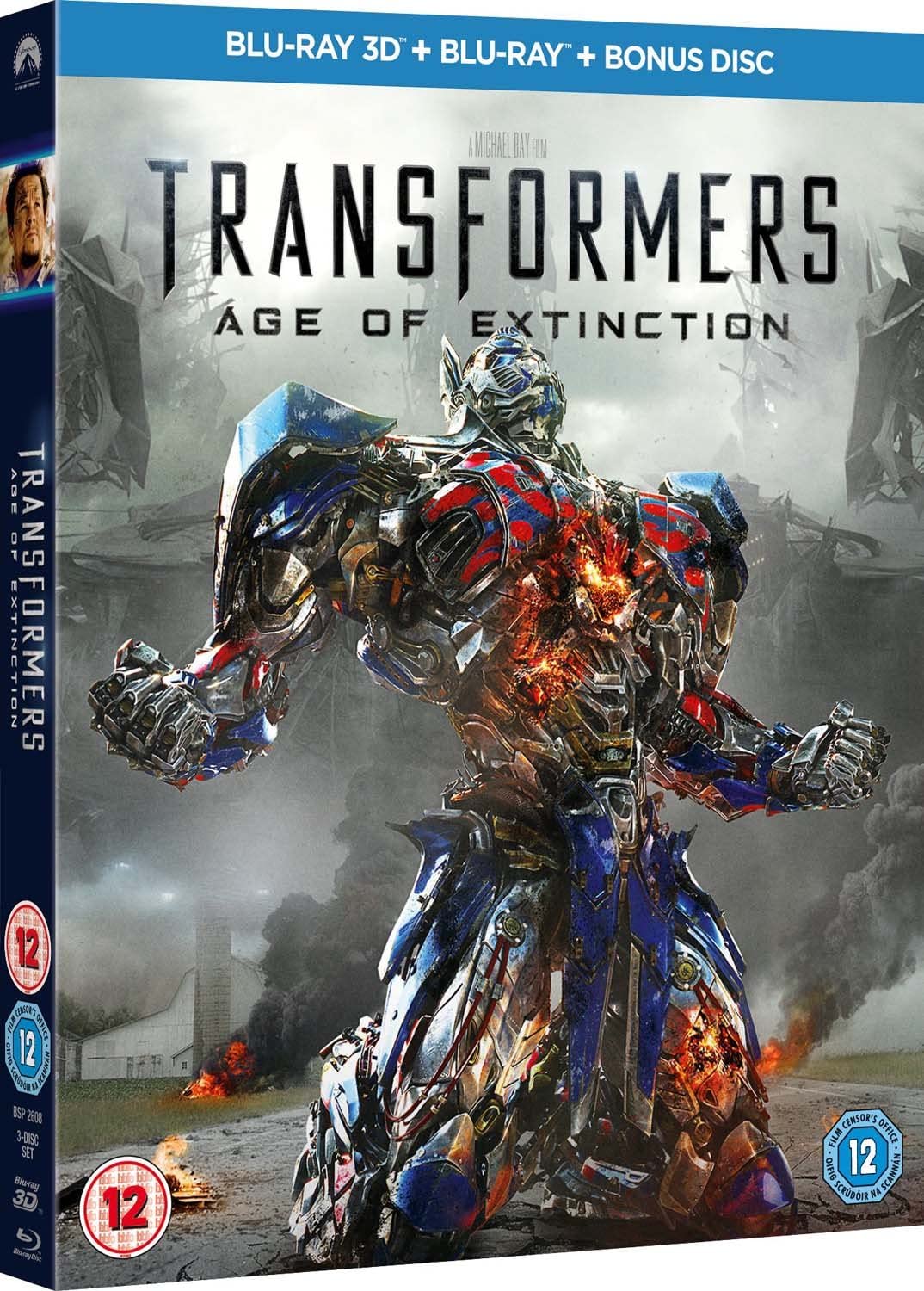 Transformers: Age of Extinction [Blu-ray 3D + Blu-ray + Bonus Disc] [Regiovrij]