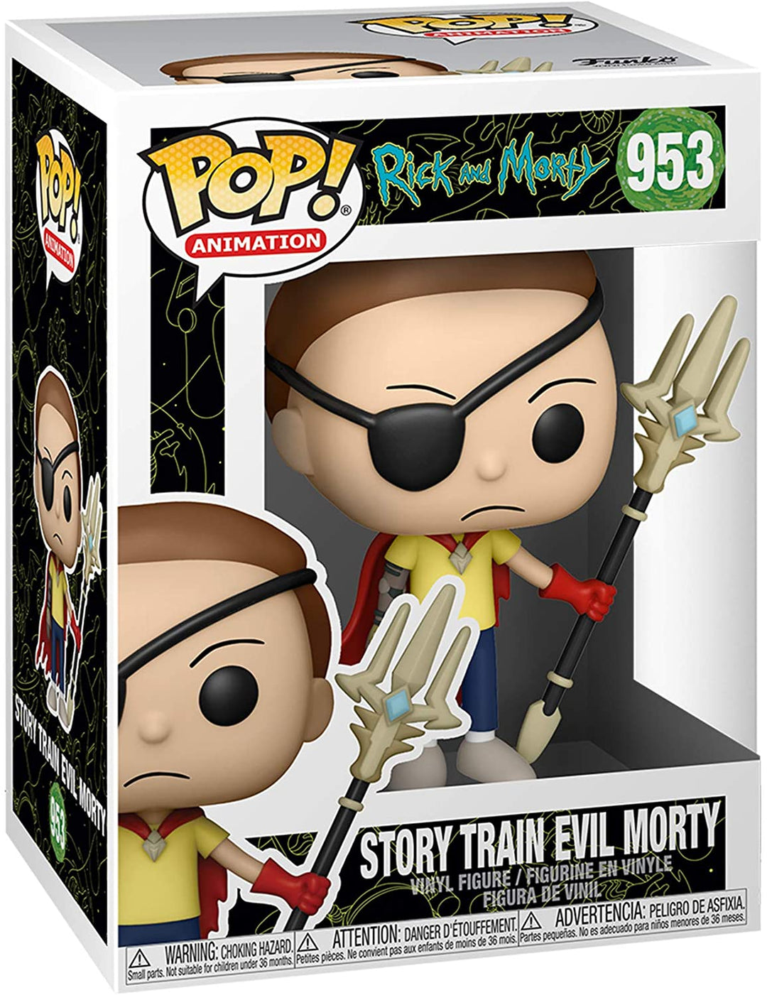 Rick & Morty Story Train Evil Morty Funko 55247 Pop! Vinyl #953