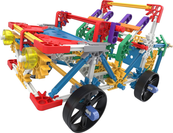 K'NEX 80202 Modellbau-Spaßwannen-Set, 3D-Lernspielzeug für Kinder, 300-teilig