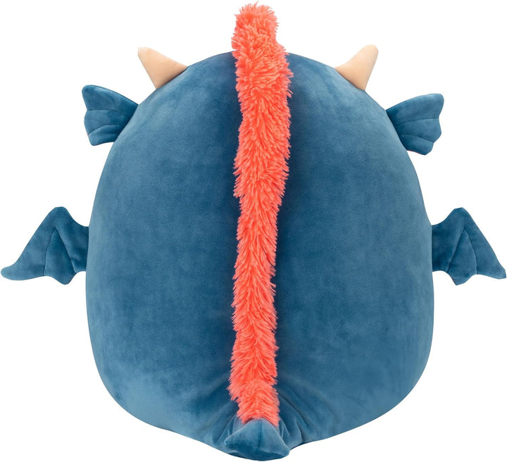 Squishmallows Carin the Blue and Orange Dragon Plush - Super Soft 50cm Collectible Toy for Kids 3+