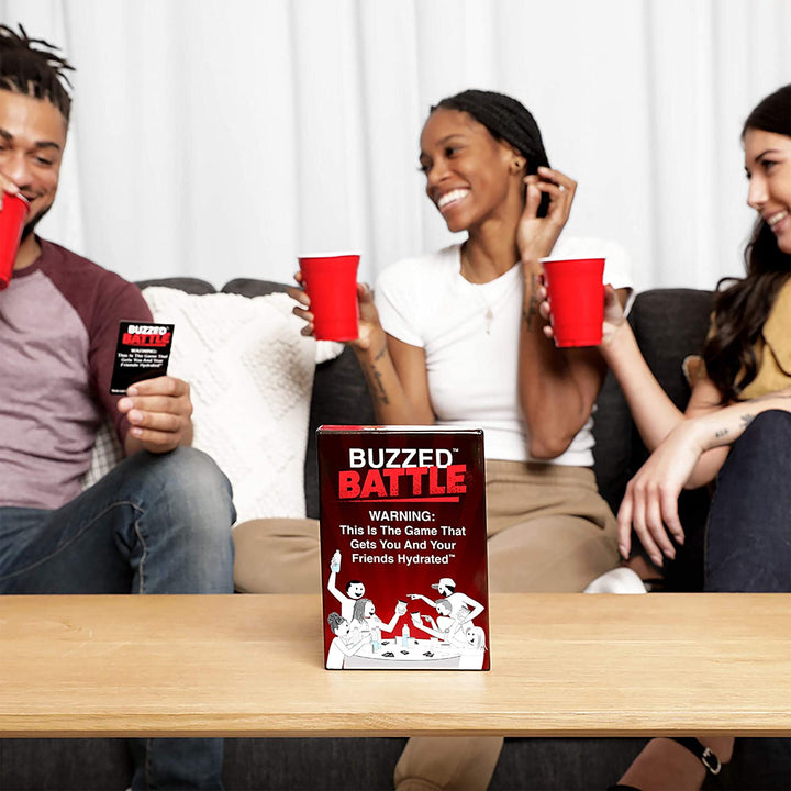 Buzzed Battle - The Hilarious Team Party Game That Will Get You & Your Friends H