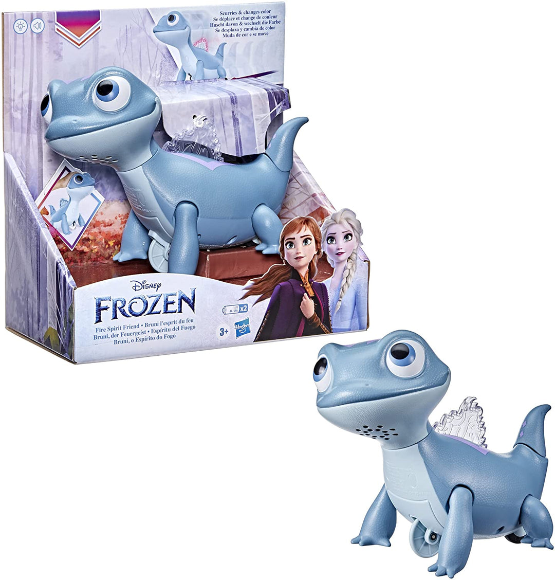 Disney Frozen 2 Fire Spirit Friend Toy, Frozen 2 Salamandre, Bruni Frozen 2 Toy, Jouets pour enfants à partir de 3 ans